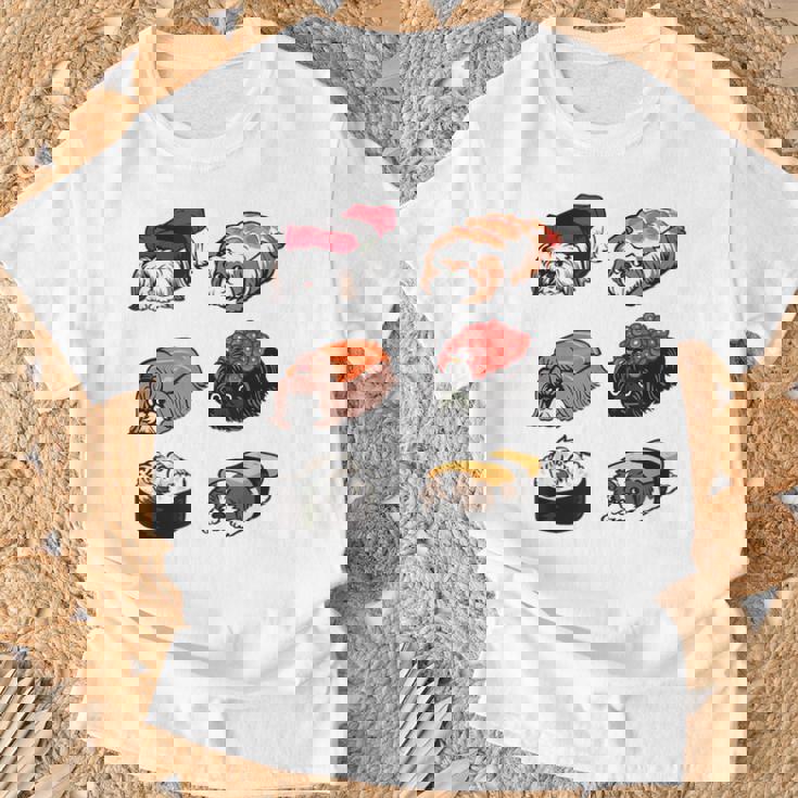 寿司シーズー Tシャツ 高齢者への贈り物