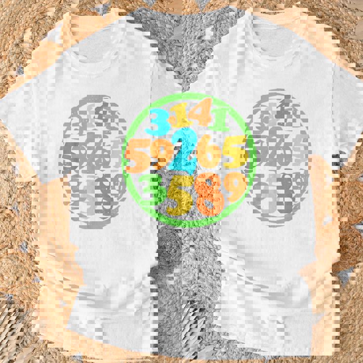 数字円周率ティー Tシャツ 高齢者への贈り物