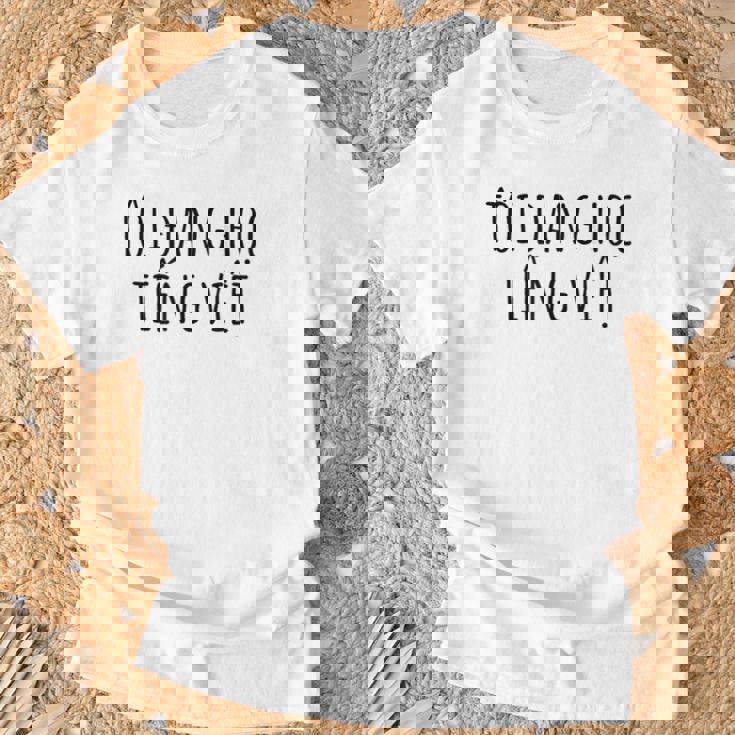 私はベトナム語を学んでいます – 言語 面白いユーモア Tシャツ 高齢者への贈り物