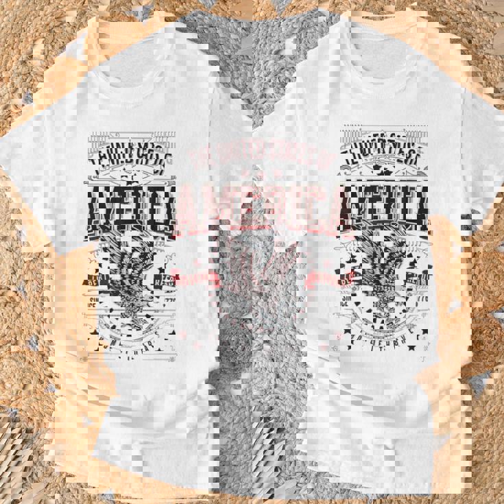 米国アメリカンイーグル アメリカ国旗 パトリオット Usa 男性用 Tシャツ 高齢者への贈り物