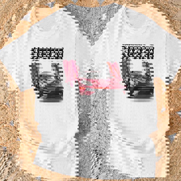 素敵なエキゾチックなスーtシャツ。スポーツカー愛好家に最適。 Tシャツ 高齢者への贈り物