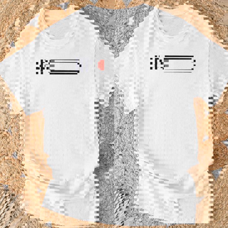 絶不調を伝える ピクセルアートパロディデザイン Tシャツ 高齢者への贈り物