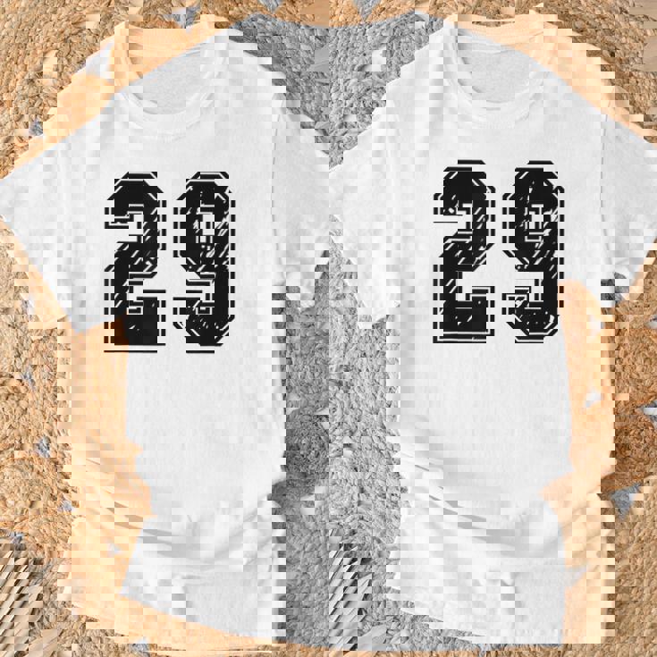 背番号 29 チーム短大スポーツ背番号付きユニフォーム Tシャツ 高齢者への贈り物