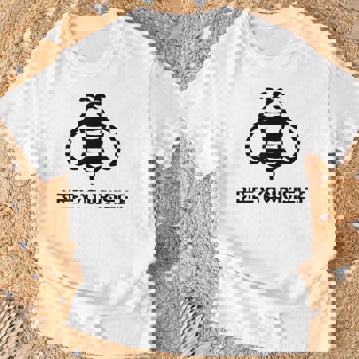 蜂 ユアセルフ 養蜂家 蜂蜜 ギフト Tシャツ 高齢者への贈り物