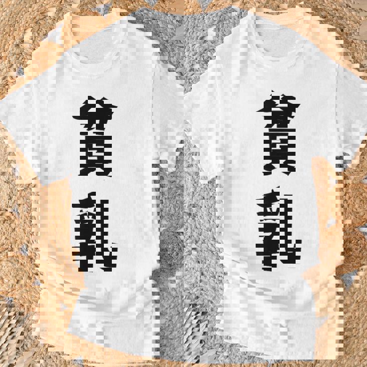 貧乳 おもしろ ネタ Tシャツ 高齢者への贈り物