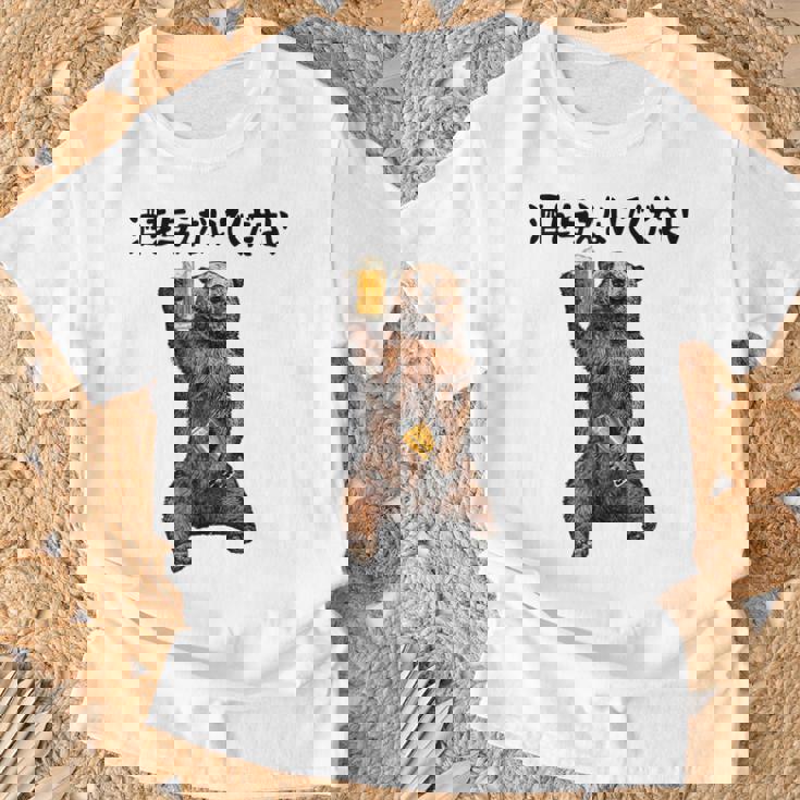 酒を与えないでください ネタ 酒好き お酒好き ビール好き 日本酒好き ハイボール好き ジョーク パンダ おもしろ Tシャツ 高齢者への贈り物