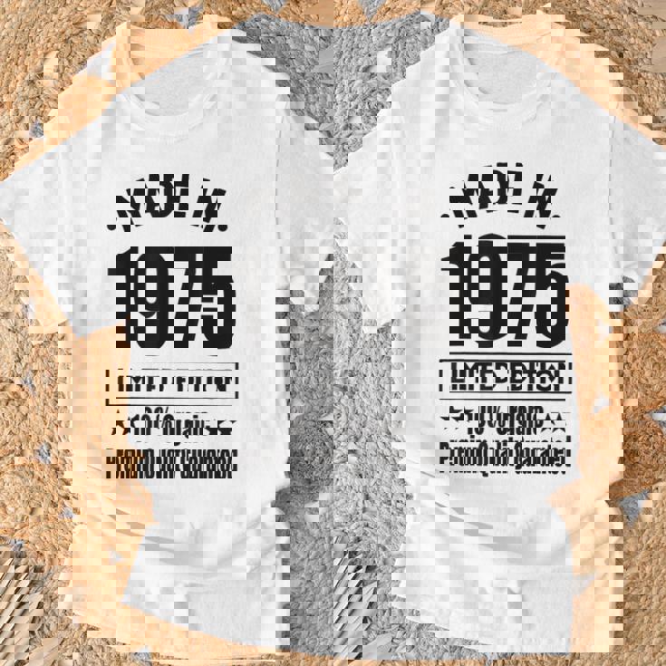 限定版 1975年 誕生日 1975年 1975年生まれ Tシャツ 高齢者への贈り物