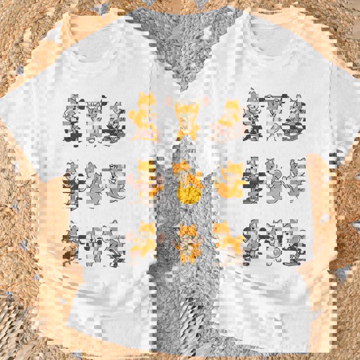 面白いtシャツ 柴犬 筋トレ ジム イヌ グッズ かわいい おもしろ 面白い 服 ネタ おもしろtシャツ Tシャツ 高齢者への贈り物