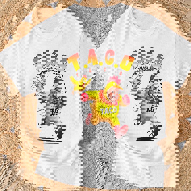 面白いトランプタコジョークアンチトランプ抗議tシャツ Tシャツ 高齢者への贈り物