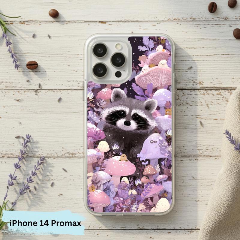 Woodland Creatures Raccoon – Whimsical Grove Phone Case IPhone