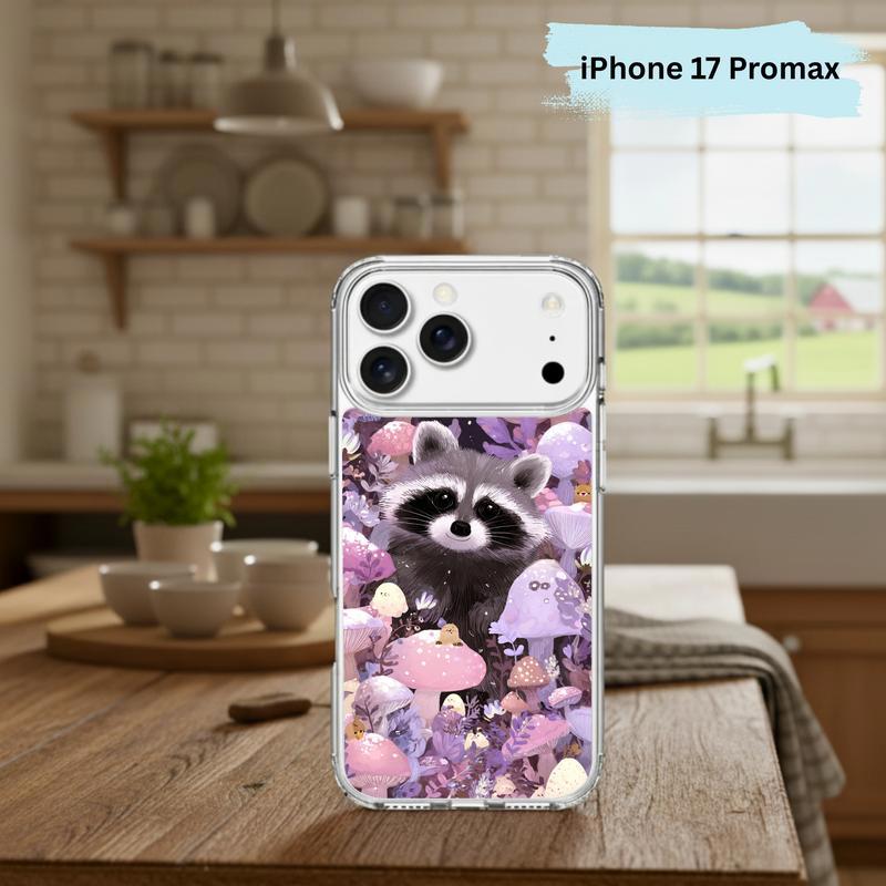 Woodland Creatures Raccoon – Whimsical Grove Phone Case IPhone