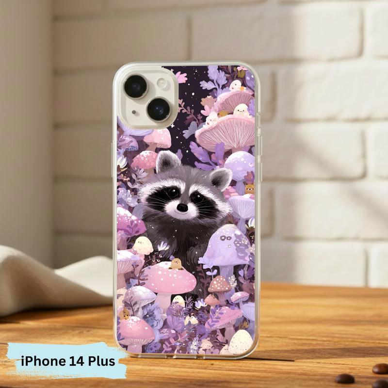 Woodland Creatures Raccoon – Whimsical Grove Phone Case IPhone