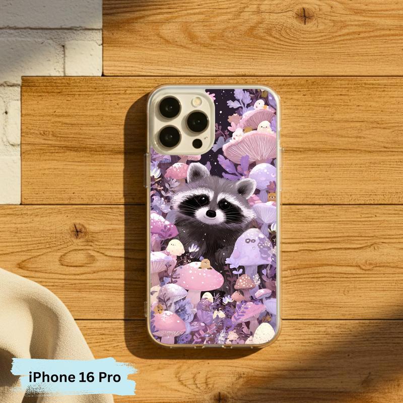 Woodland Creatures Raccoon – Whimsical Grove Phone Case IPhone