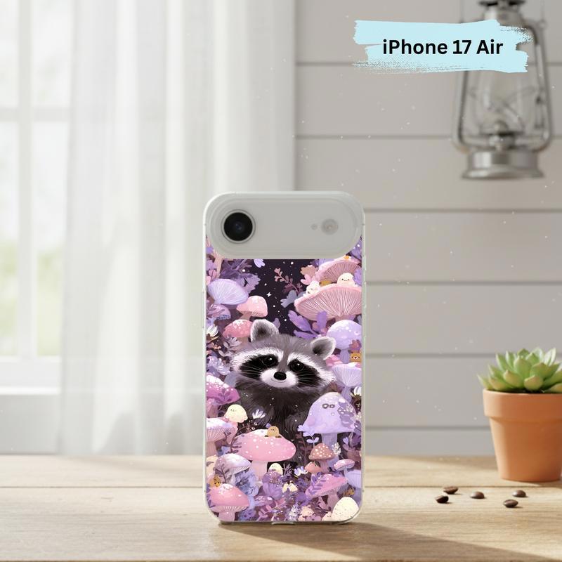 Woodland Creatures Raccoon – Whimsical Grove Phone Case IPhone