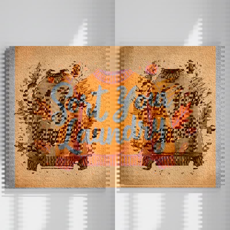 Autumn Watercolor With Cozy Thanksgiving Edition Canvas | Familywalldecor