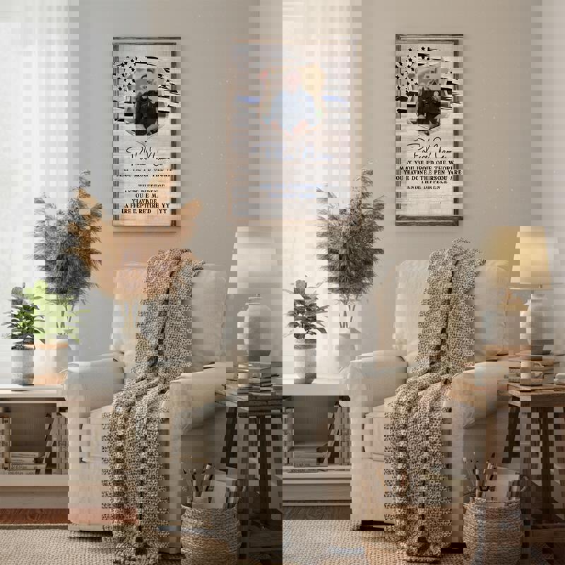 Police retirement canvas wall art, personalized distressed wood with name, rank and retirement date, gift for police dad Police retirement canvas wall art, personalized distressed wood with name, rank and retirement date, gift for police dad