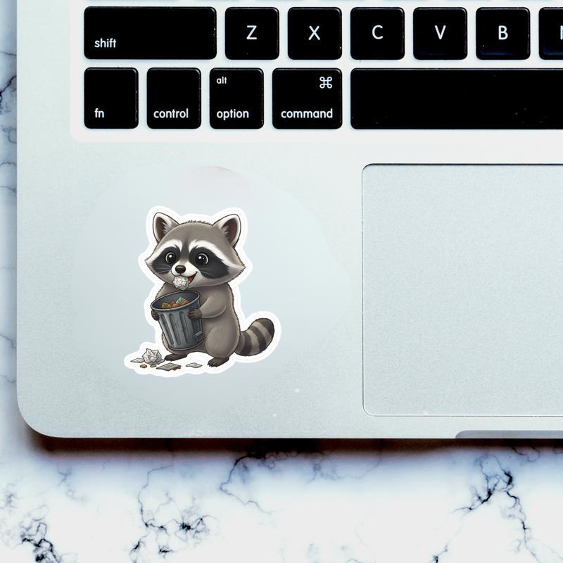 Baby Raccoon Trash Panda Starter Kit Sticker