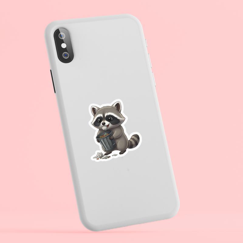 Baby Raccoon Trash Panda Starter Kit Sticker