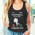 American Football Calling I Must Go ファニーコーチ メンズ レディース タンクトップ