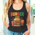 Berger Crew Hamburger Cheeseburger Fast Food Lovers タンクトップ