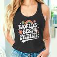 Words Best Father Pink Father’S Day タンクトップ