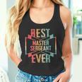 Best Master Sergeant Ever Job Title Tank Top