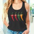 Cayenne Pepper Hot -Colorful Chili Spicy Food Lovers Tank Top