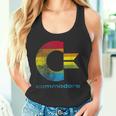 Commodore C64 大文字レインボーカラーストライプ効果 タンクトップ