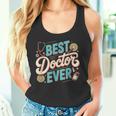 Doctor Memes テキスト Doctors Best Doctor Ever タンクトップ
