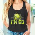 I'm 60 ラケット スポーツ テニス 選手 大人 還暦 タンクトップ
