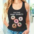 I'm Many Donuts 面白いドーナツフィットネス格言 タンクトップ
