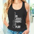 In Jesus Name I Play ギター クリスチャン ギタープレーヤー タンクトップ