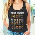 Italian Brainrot 面白いイタリアンブレインロットミームキャラクタ 長袖tシャツ タンクトップ