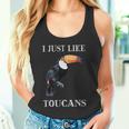 I Just Like Toucans Bird Animal Park オオハシ タンクトップ