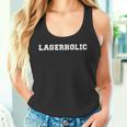 Lager Lovers 'Lagerholic' 格言ラガーデザイン タンクトップ
