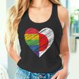 Lgbtq Japan ゲイプライド ハート ゲイとレズビアンの愛 Lgbt タンクトップ