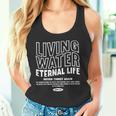 Living Water Eternal Life John 4 タンクトップ