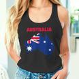 I Love Australia Enjoy Wear Australia Flag Graphic Cool タンクトップ