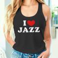 I Love Jazz 私は愛する Jazz タンクトップ