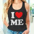 I Love Me シャツ Y2k ジョーク I Heart Me Love Myself Maine タンクトップ