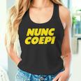 Nunc Coepi Now I Begin タンクトップ