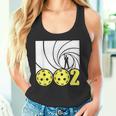 Pickleball 002 スパイパロディ 面白いピックルボールパドルプレーヤー タンクトップ