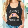 Puerto Rico Flag Heart Arecibo City タンクトップ