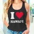 Red Heart I Love Hawai'i タンクトップ
