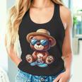 Summeribes テディベア 完璧な夏プリント タンクトップ
