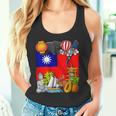 Taiwan Flag Taiwanese Roots Taiwan Heritage Proud Taiwanese Tank Top