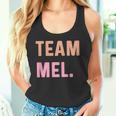 Team Mel 名前 タンクトップ