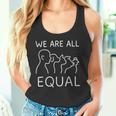 We Are All Equal Anti-Speciesism Animal Equalityegan Activ タンクトップ