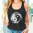 Ying Yang Flowtate 瞑想 水彩画 太極拳 メンズ レディース タンクトップ