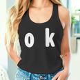 「Ok」面白い デザイン 語録 ネタ おもしろ 漢字 Ok タンクトップ